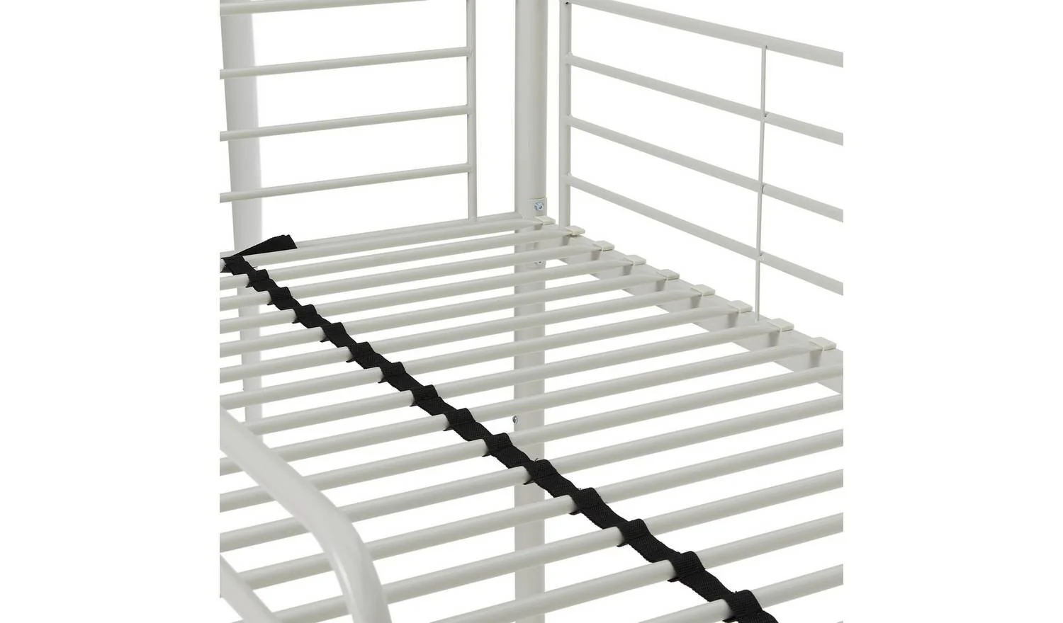 Mason Take Home Today Metal Bunk Bed White Durable Construction - Image 8